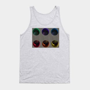 Painted Pigeon Holes Tank Top